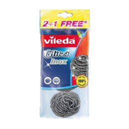 Zmywaki stalowe Vileda Glitzi Spiral 2+1 (3szt)