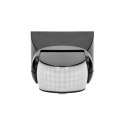 Czujnik ruchu 360/180st. 2 sensory, IP65, 1200W, czarny