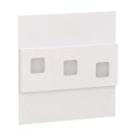 LEPUS LED 1,2W, oprawa schodowa natynkowa, 12V DC, 100lm, 6000K, biała