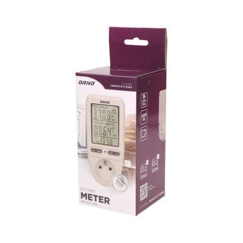 Watomierz, kalkulator energii z wyświetlaczem LCD
