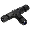 Konektor kablowy trójnik T IP68, 3x4mm?, 450V/25A
