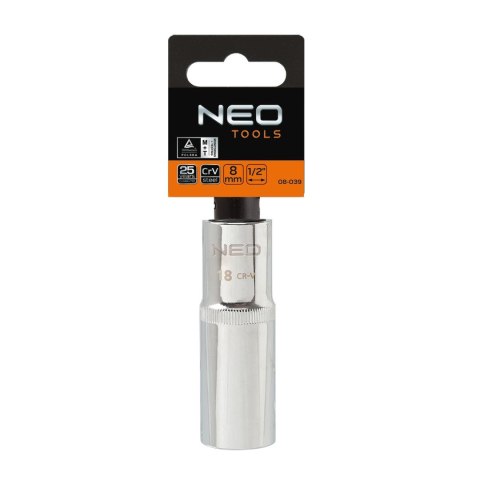 Nasadka sześciokątna długa 1/2", 14 mm, Superlock