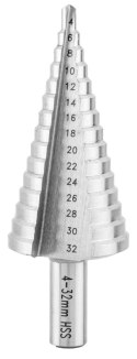 Wiertło stopniowe, 4-32 mm