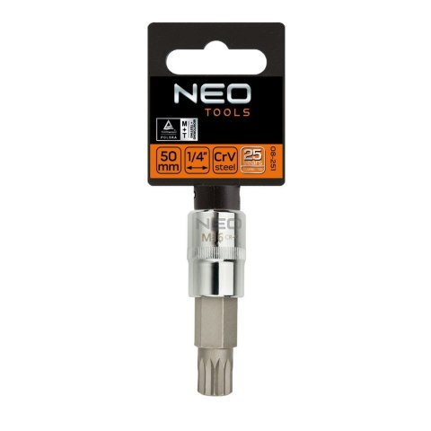 Końcówka Spline na nasadce 1/2", M5 x 55 mm