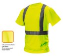 T-shirt ostrzegawczy, żółty, rozmiar L