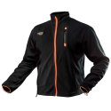 Bluza polarowa, czarna, rozmiar L/52