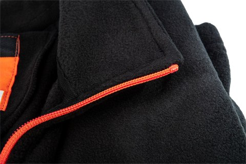 Bluza polarowa, czarna, rozmiar L/52