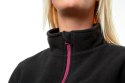 Bluza polarowa damska, czarna, rozmiar XXL