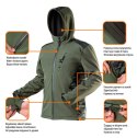 Kurtka softshell CAMO, rozmiar S