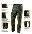 Spodnie robocze CAMO, rozmiar XL