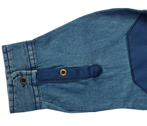Koszula robocza DENIM, rozmiar XL