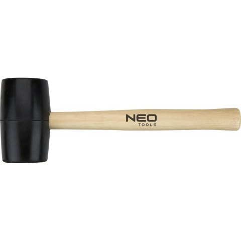Młotek gumowy 63 mm, 680 g, trzonek drewniany