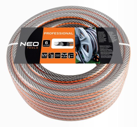 Wąż ogrodowy 3/4" x 30 m, 6-warstwowy NEO PROFESSIONAL