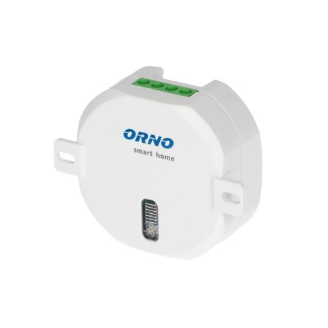 Przekaźnik podtynkowy (dopuszkowy) ORNO Smart Home sterowany bezprzewodowo, z odbiornikiem radiowym, obciążenie 1000W
