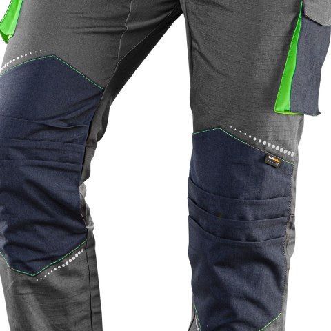 Ogrodniczki robocze PREMIUM, 100% bawełna, ripstop, rozmiar XXXL