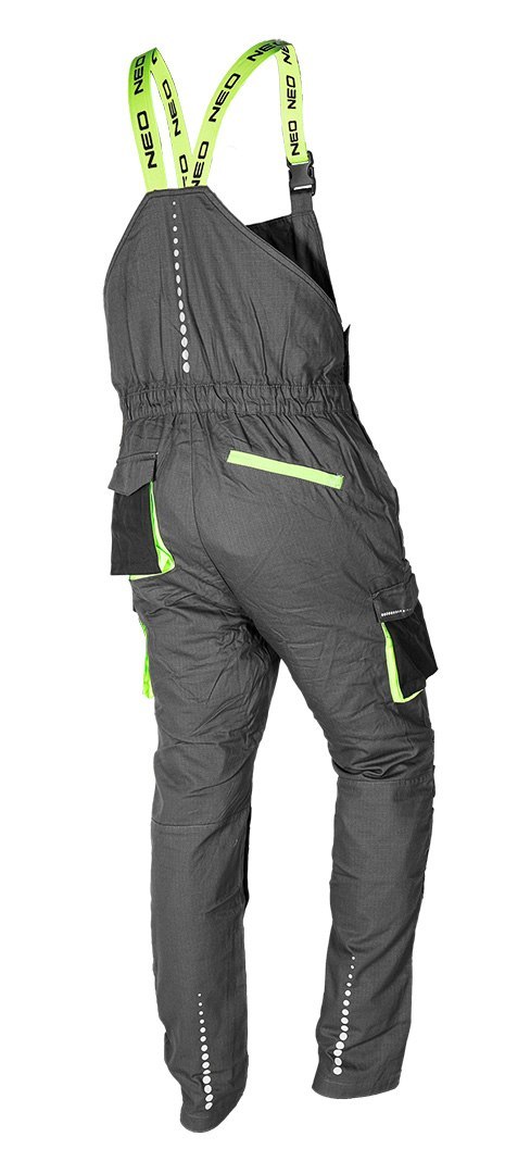 Ogrodniczki robocze PREMIUM, 100% bawełna, ripstop, rozmiar XXXL