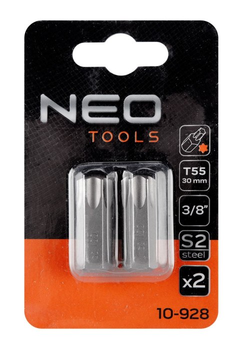 Końcówka Torx T55 x 30 mm, S2, 2 szt.