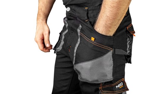 Spodnie robocze HD Slim, pasek, rozmiar XL