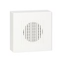 Dzwonek przewodowy elektroniczny jednotonowy RINGIL MINI AC, 230V, biały