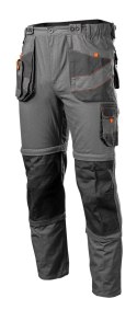 Spodnie robocze 6 w 1 COTTON Slim, 100% cotton, rozmiar M