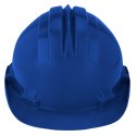 Kask ochronny atestowany, niebieski