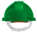 Kask ochronny atestowany, zielony