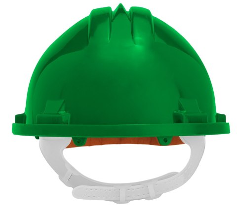 Kask ochronny atestowany, zielony