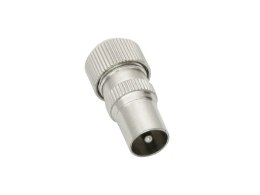 1004# Wtyk antenowy prosty metal
