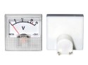 51-630# Miernik analogowy voltomierz kwadrat mini 30v