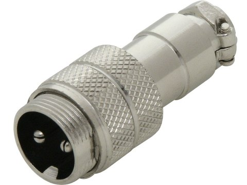 20-094# Gniazdo cb mikrofonowe 2pin na kabel