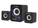 66-377# Głośniki komputerowe 2.1 ms-26subwoofer led`