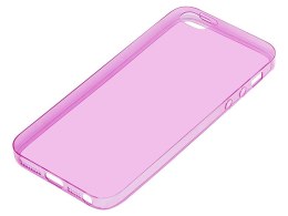 79-410# Etui iphone 5 różowe 