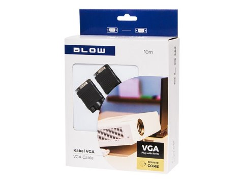92-644# Przyłącze vga-vga 10m box