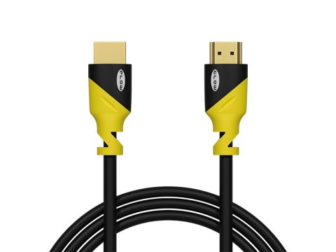 92-656# Przyłącze hdmi-hdmi yellow proste 5m 4k`