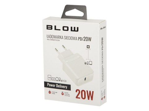 76-009# Ładowarka sieciowa gniazdo usb-c pd 20w`