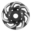 Tarcza diamentowa szlifierska 125 x 22.2 x 5 mm, segment L