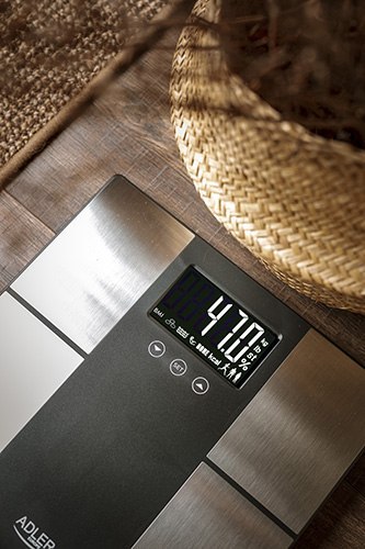 AD 8165 Waga łazienkowa z analizatorem - 225kg