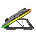 EGC107 Esperanza podstawka chłodząca gaming pod notebook led rgb breva
