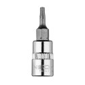 Końcówka Torx TX10 na nasadce 1/4", krótka, 37 mm