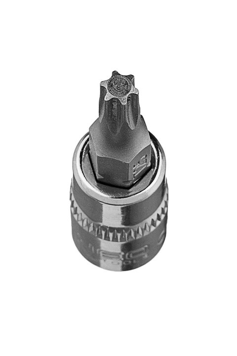 Końcówka Torx TX25 na nasadce 1/4", krótka, 37 mm