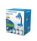 ELD108B Esperanza lampka biurkowa e27 altair niebieska