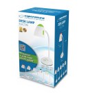 ELD110W Esperanza lampka biurkowa e27 electra biała