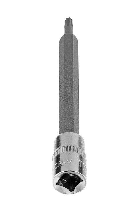 Końcówka Torx TX15 na nasadce 1/4", długa, 87 mm