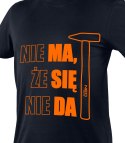T-shirt z nadrukiem, MA SIĘ DA, rozmiar XL
