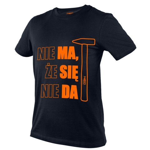 T-shirt z nadrukiem, MA SIĘ DA, rozmiar XXL