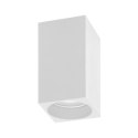 BARBRA DLS GU10 downlight max 7W, IP20, kwadrat, biały, aluminium