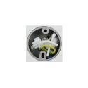 BARBRA DLS GU10 downlight max 7W, IP20, kwadrat, biały, aluminium