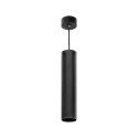 BARBRA PLR GU10 oprawa wisząca max 7W, IP20, okrągła, czarna, aluminium