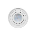 CAROLIN DLR GU10 downlight max 7W, IP20, okrągły, biały