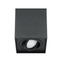 CAROLIN DLS GU10 downlight max 7W, IP20, kwadrat, czarny
